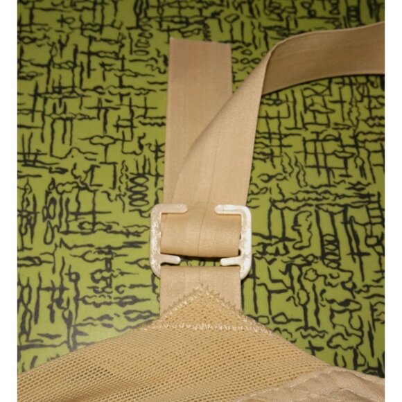 Vintage Ivory Exquisite Form Bullet Bra 46 DD front closure pinup retro pointy - Picture 7 of 8